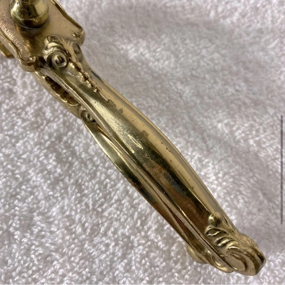 Antique England Brass  Nutcracker With Standing Gargoyle - Picture 5 of 15